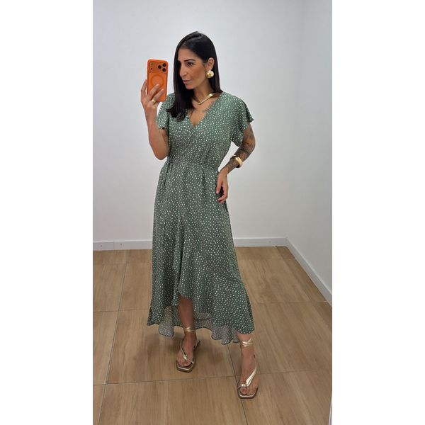 Vestido Helena Verde