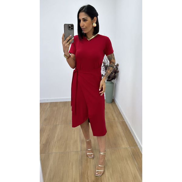 Vestido Tarsila Vermelho