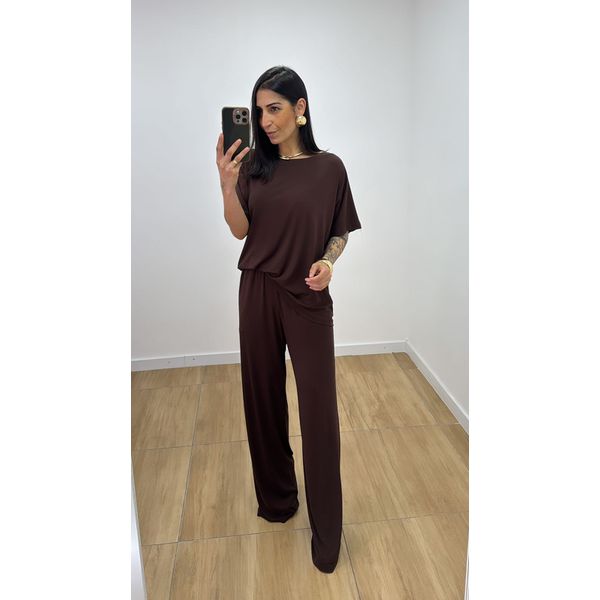 Conjunto Jaque Marrom