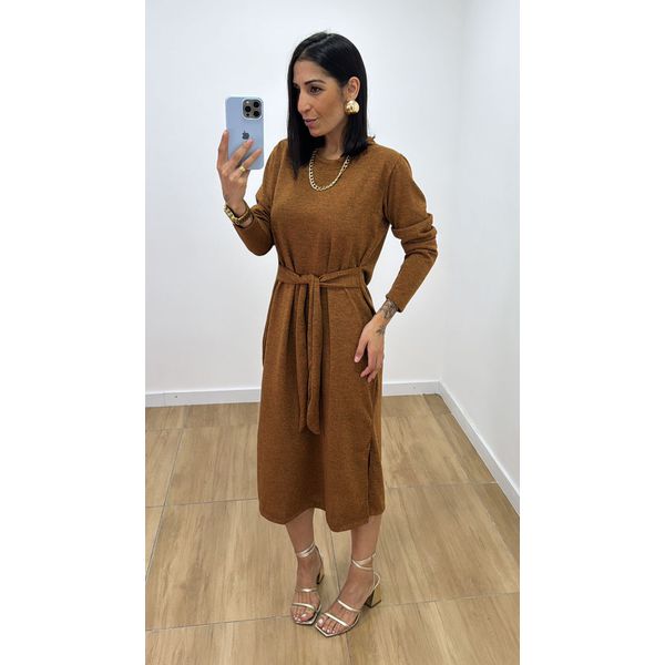 Vestido Bruna Telha