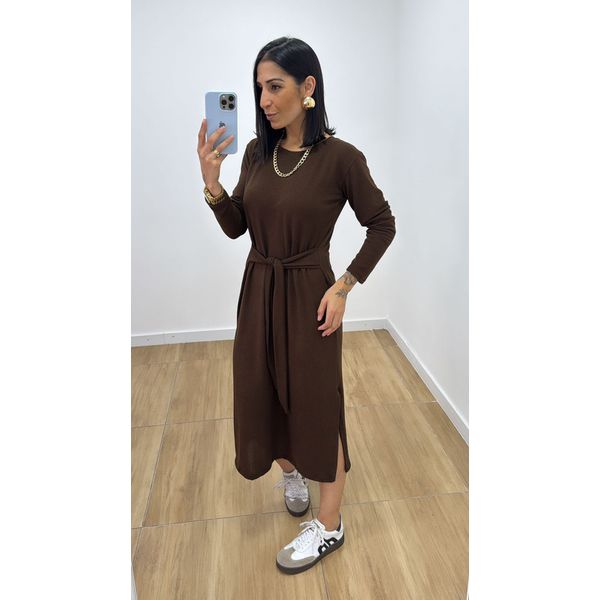 Vestido Bruna Marrom
