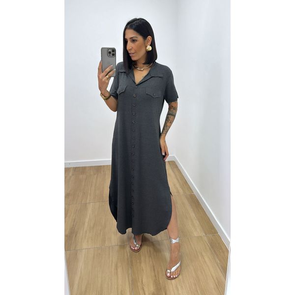 Vestido Jordana Grafite