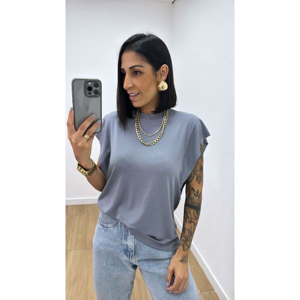 Tshirt Valesca Cinza