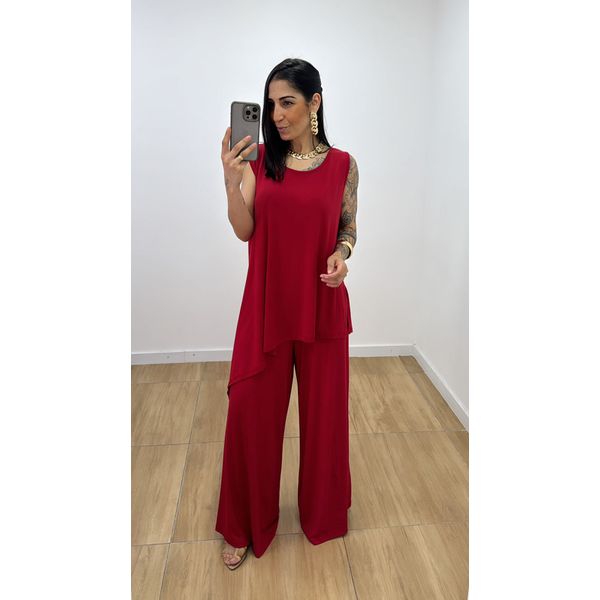 Conjunto Paola Vermelho