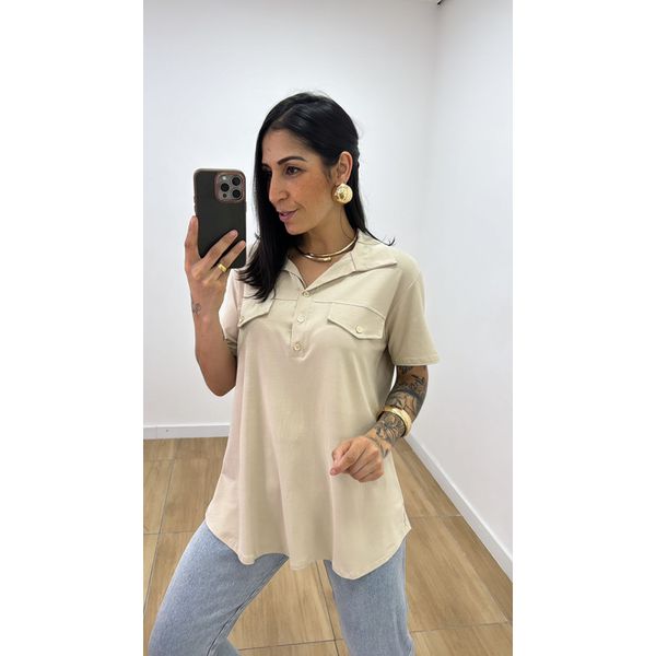 Camisa Emma Nude