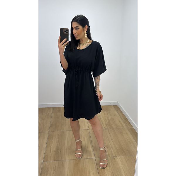 Vestido Angélica Preto