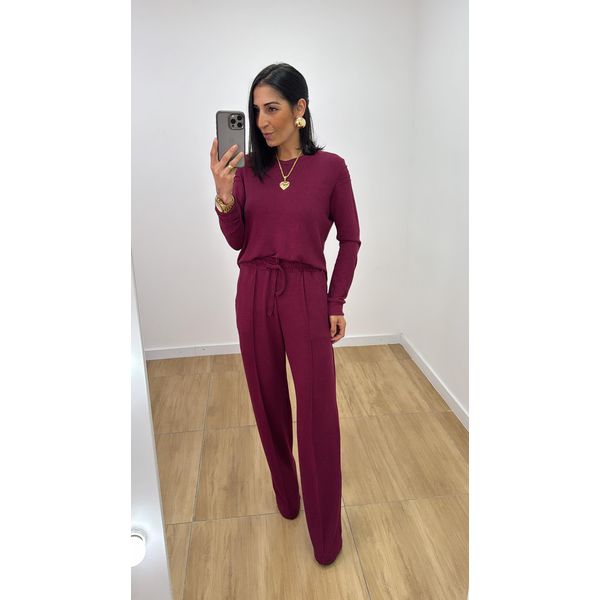 Conjunto Verônica Vinho