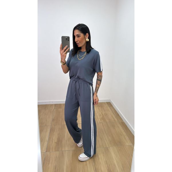 Conjunto Kaly MC Cinza