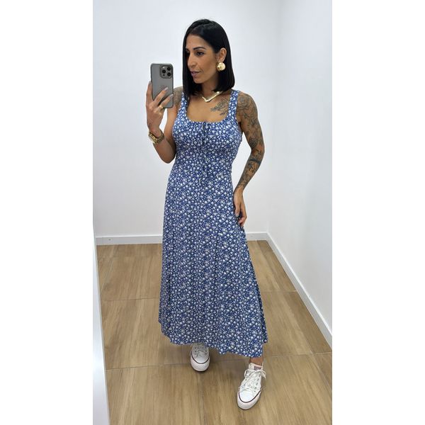 Vestido Rosana Azul 