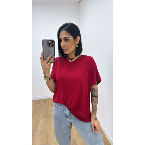 Tshirt Amália Vermelha