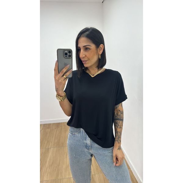 Tshirt Amália Preta