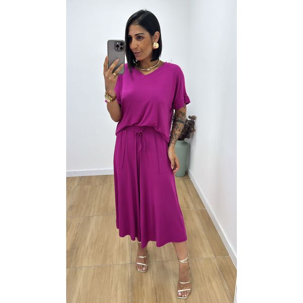 Conjunto Larissa Fúcsia