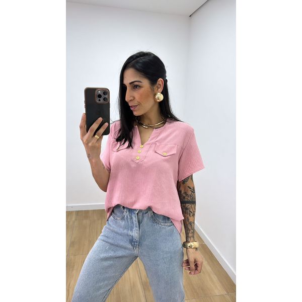 Camisa Vânia Rose