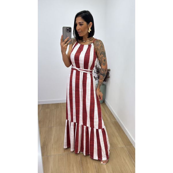 Vestido Shantal Terracota