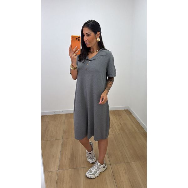 Vestido Rita Grafite