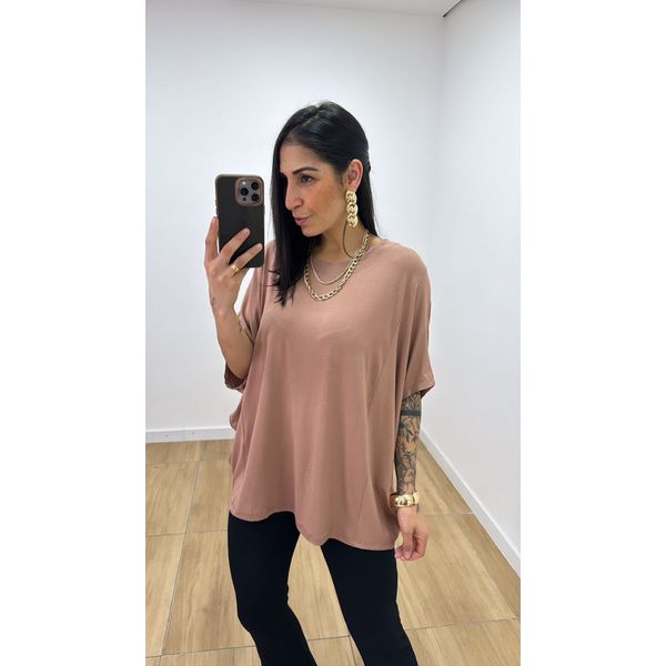 Blusa Beatriz Caqui