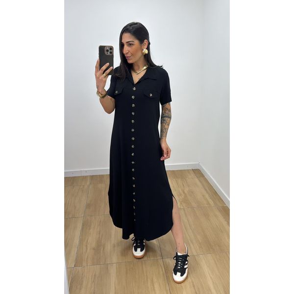 Vestido Jordana Preto