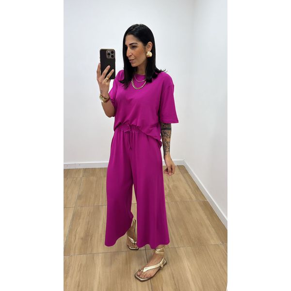 Conjunto Juliana Fúcsia