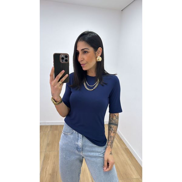 Tshirt Zaira Azul Marinho