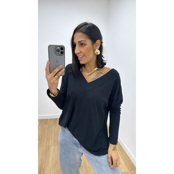 Blusa Alice Preto