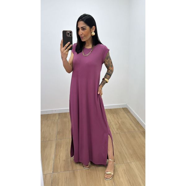 Vestido Eloah Goiaba