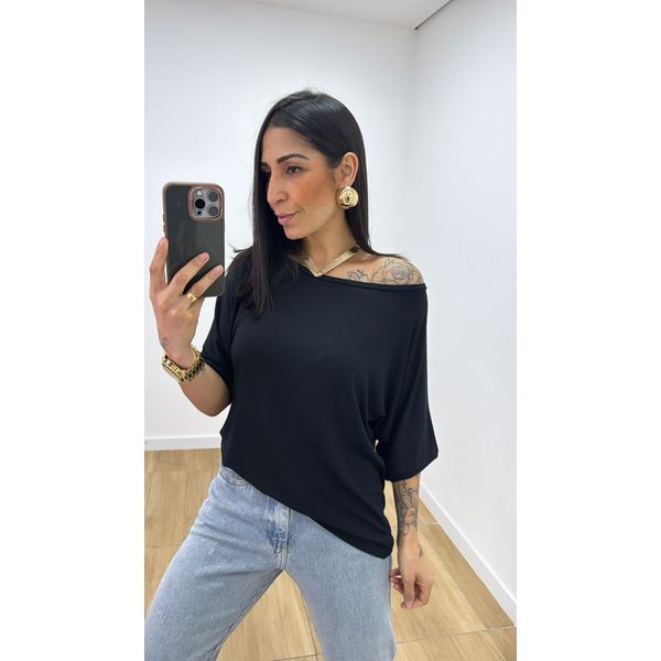 Blusa Alana Preta