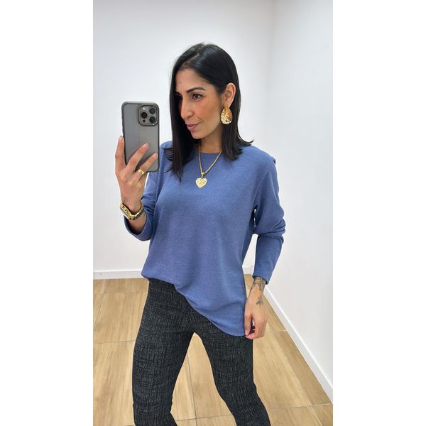 Blusa Helô Azul
