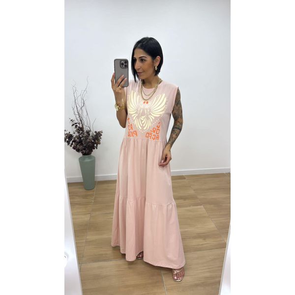 Vestido Fashion Nude