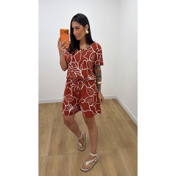 Macaquinho Turquia Terracota