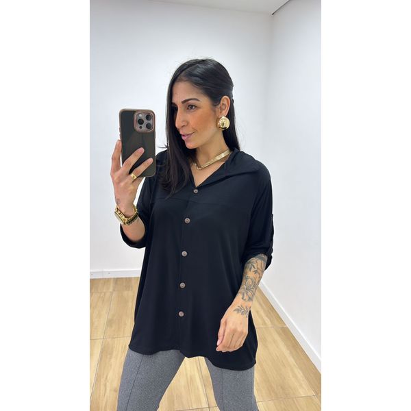 Camisa Vilma Preta
