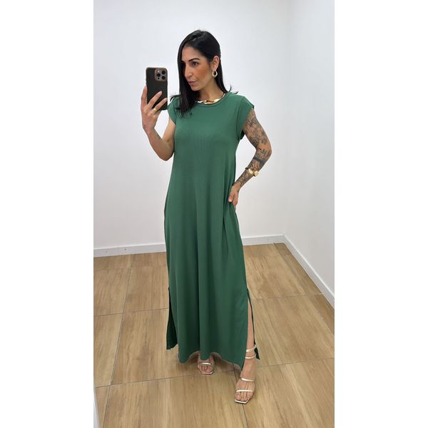 Vestido Eloah Verde 2