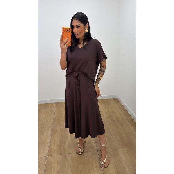 Conjunto Larissa Marrom