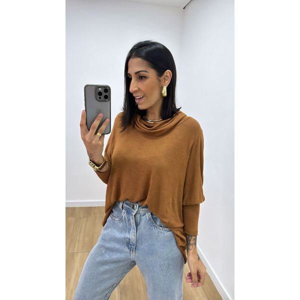 Blusa Telma Caramelo