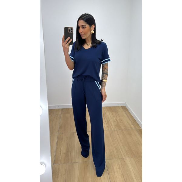 Conjunto Nívea Azul Marinho