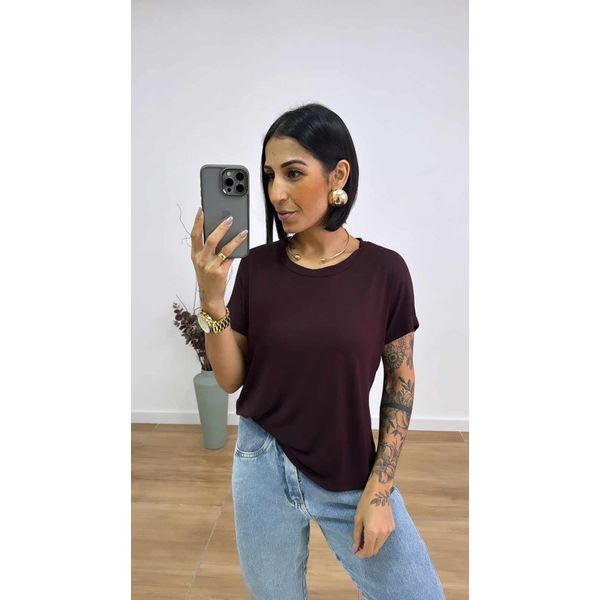 Tshirt Basiquinha Café
