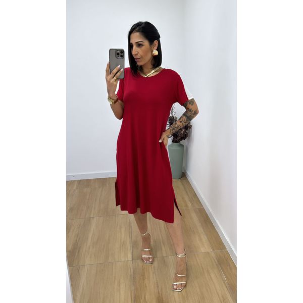 Vestido Claudia Vermelho