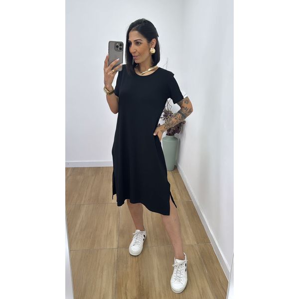 Vestido Claudia Preto