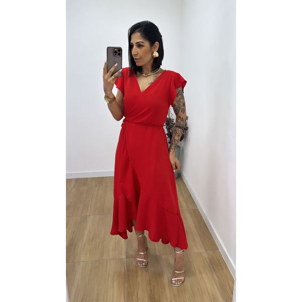 Vestido Felícia Vermelho