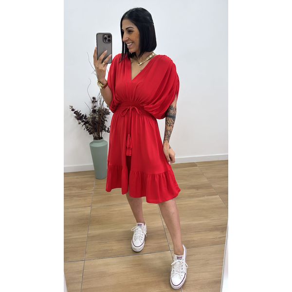 Vestido Maíra Vermelho