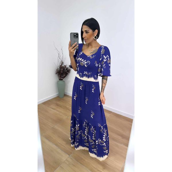 Vestido Raquel Azul