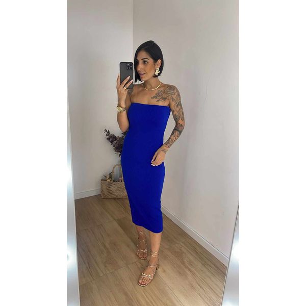 Vestido Samy Azul Royal