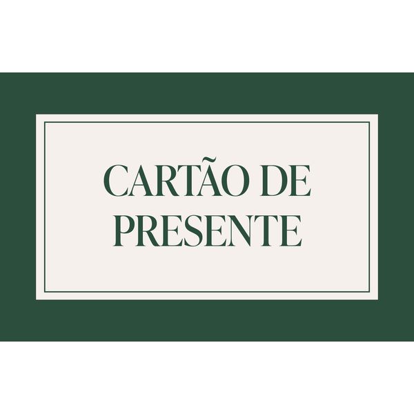Cartão de Presente