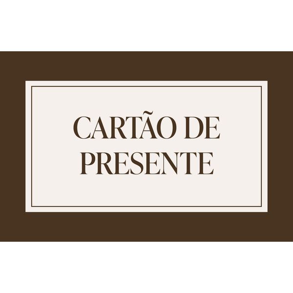 Cartão de Presente