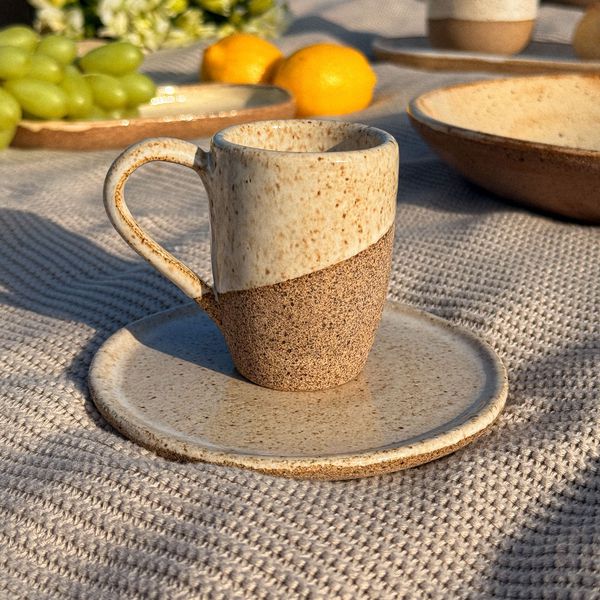 Xícara para Café Vértice e Pires
