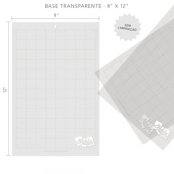 Base De Corte Para Silhouette A4 Transparente