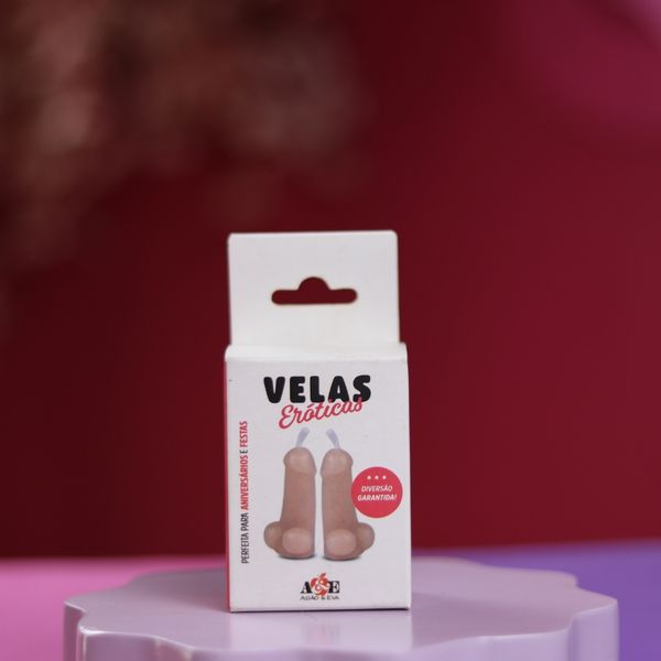 Kit Com 2 Velas Erotic