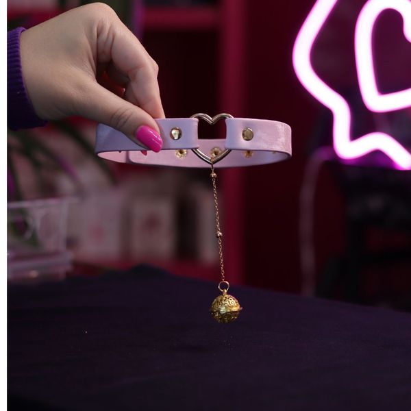 Coleira Bondage Com Pingente De Bola