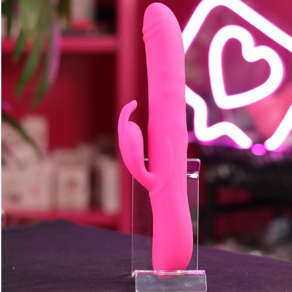 Byron - Vibrador Vai e Vem Em Silicone Recarregável