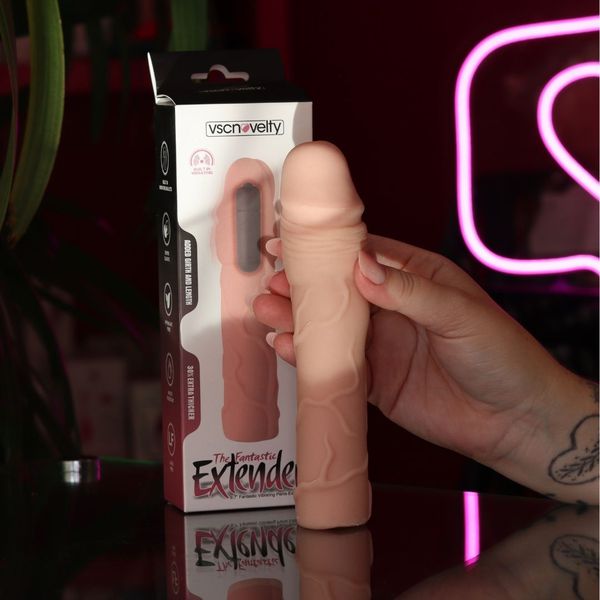 Capa Peniana Com Vibrador 17,0x3,5