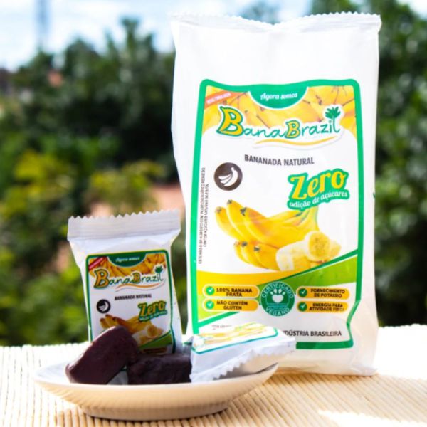 Bananada Zero Açúcar BanaBrazil 230 g Vegana